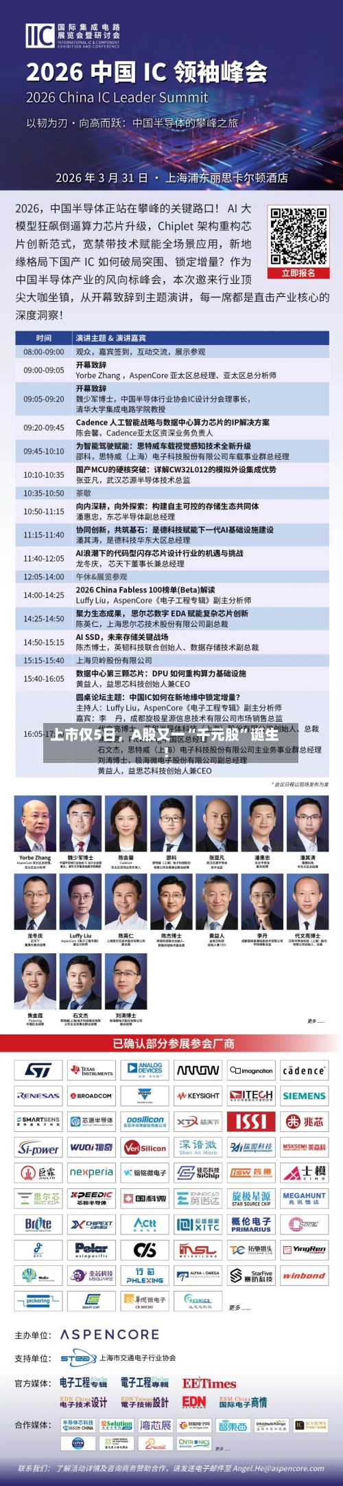 上市仅5日，A股又一“千元股”诞生！-第3张图片