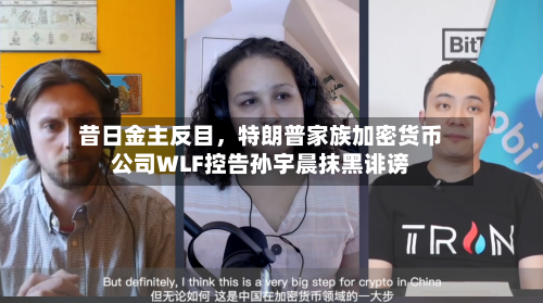 昔日金主反目，特朗普家族加密货币公司WLF控告孙宇晨抹黑诽谤-第3张图片