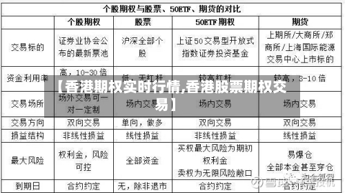 【香港期权实时行情,香港股票期权交易】