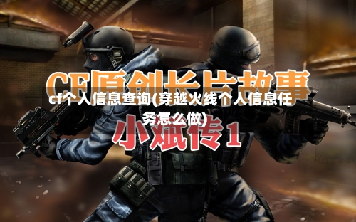 cf个人信息查询(穿越火线个人信息任务怎么做)-第2张图片
