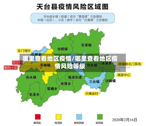 哪里查看地区疫情/哪里查看地区疫情风险等级-第2张图片