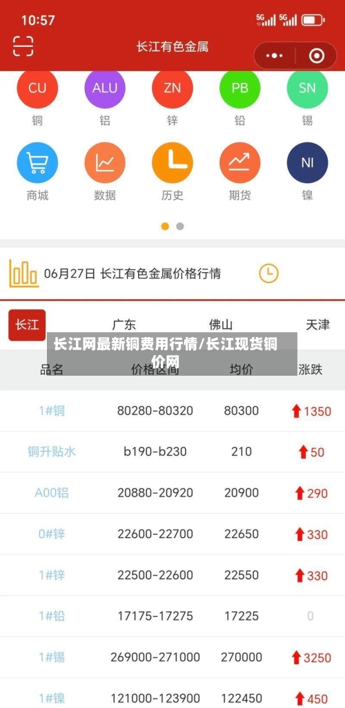 长江网最新铜费用行情/长江现货铜价网-第3张图片